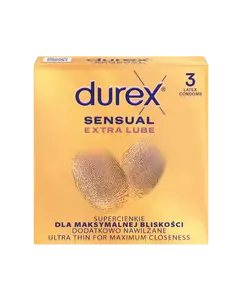 DUREX Sensual Extra Lube 3 ks