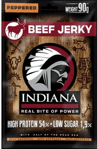 INDIANA JERKY Beef Peppered 90 g