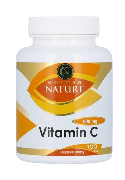 GOLDEN NATURE Vitamín C 100 kapslí