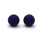 Silicone Beads Round Rubber Bead 15MM Loose Spacer Beads for DIY Supplies Jewelry Keychain Making