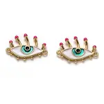 Brass Enamel Links Connectors