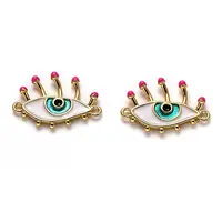 Brass Enamel Links Connectors