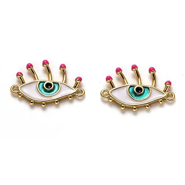 Brass Enamel Links Connectors