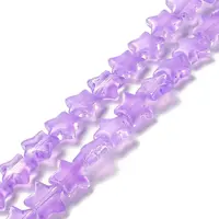 Transparent Glass Beads Strand