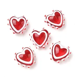 Handmade Lampwork Bumpy Beads