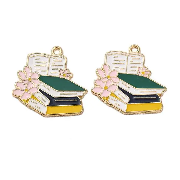 Graduation Season Alloy Enamel Pendants