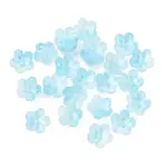 Dyed & Heated Glass Bead Caps