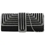 Dámska listová kabelka čierna - Michelle Moon Beaty