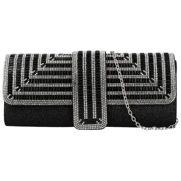 Dámska listová kabelka čierna - Michelle Moon Beaty