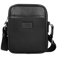 Pánska crossbody taška čierna - Fagola Milany