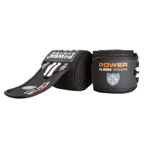 Power System Bandáž na lokty PS-3600 šedá - 7.5x150cm