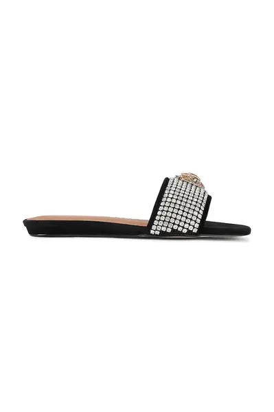 Kožené pantofle Kurt Geiger London Kensington C Flat Sandal