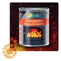 Alkyton žiaruvzdorný 1019 kov.čierna 250 ml
