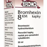 BROMHEXIN 8 KM kapky /8 mg/ml 50 ml