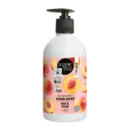 ORGANIC SHOP Vyživující mýdlo na ruce Růže a broskev 500 ml