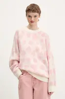 Svetr s příměsí vlny Hugo Blue Sallyna_B