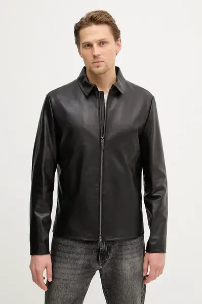 Kožená bunda Guess