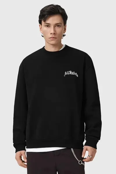 Bavlněná mikina AllSaints DESCENT