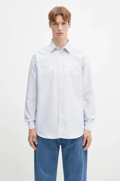 Bavlněná košile No Problemo No Problemo LS Stripe Shirt