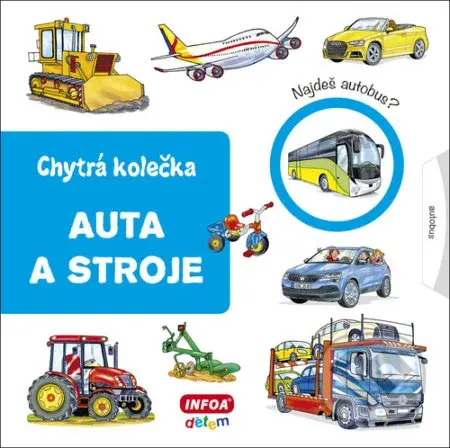 Auta a stroje (Chytrá kolečka) - Jana Navrátilová - kniha z kategorie Pro děti