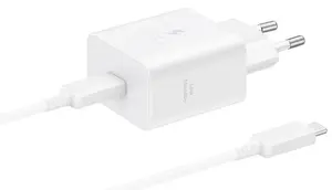 Samsung rychlonabíječka EP-T4511 + USB-C/USB-C kabel 45W bílá