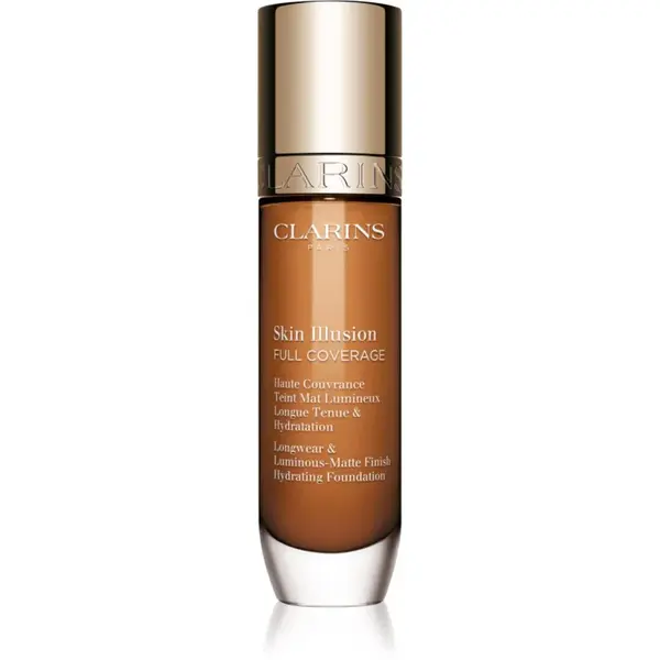 Clarins Skin Illusion Hydrating Foundation vysoce krycí make-up odstín 117N 30 ml