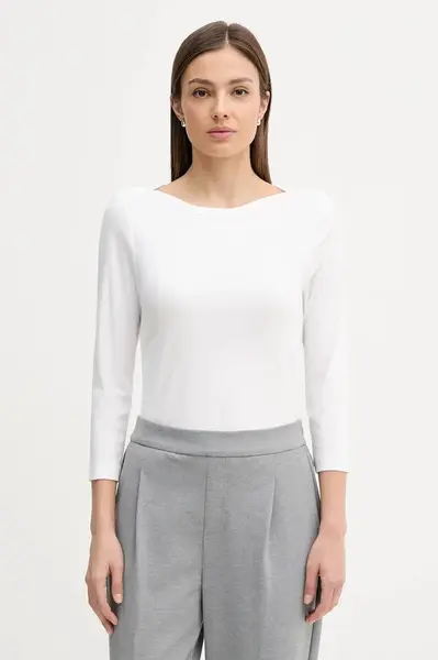 Bavlněné tričko s dlouhým rukávem United Colors of Benetton