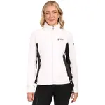 KILPI SKATHI Dámská chlupatá fleecová mikina, bílá, velikost