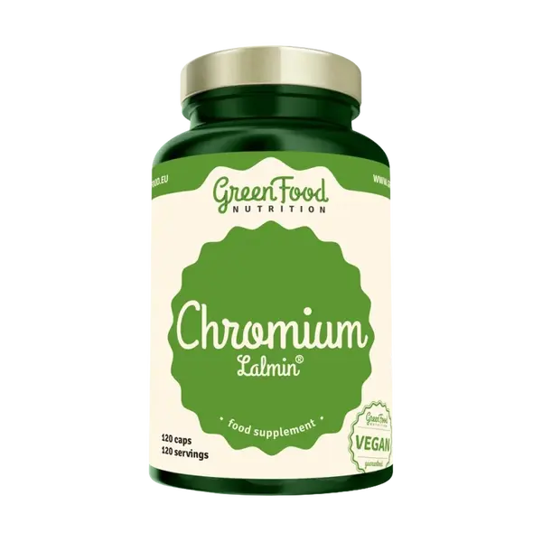 GREENFOOD NUTRITION Chromium Lalmin® 120 kapslí