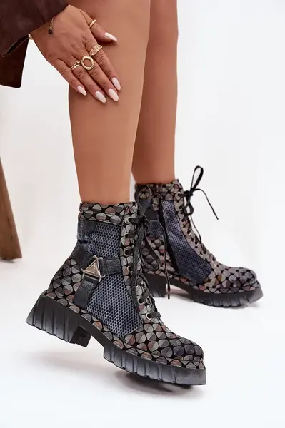 Kožené dámské workery Maciejka