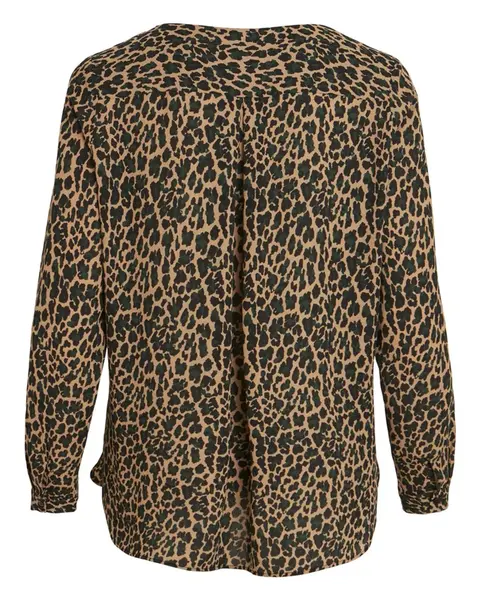 Vila Clothes leopardia blúzka