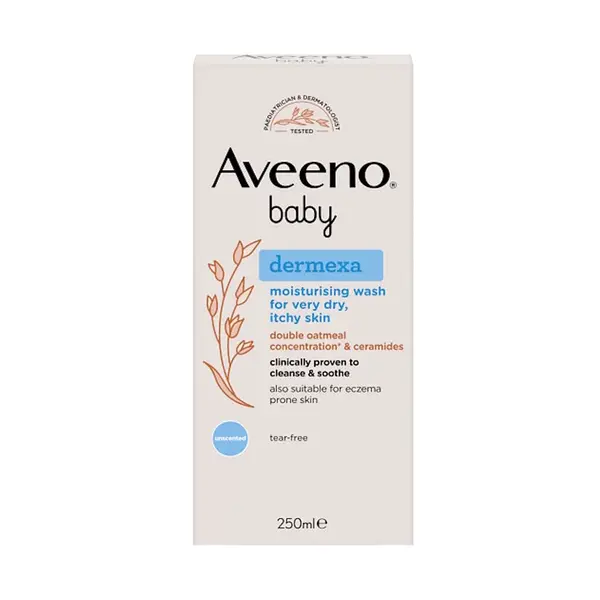 AVEENO Baby dermexa hydratační mycí gel 250 ml