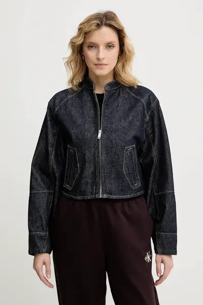 Rifľová bunda Calvin Klein Jeans