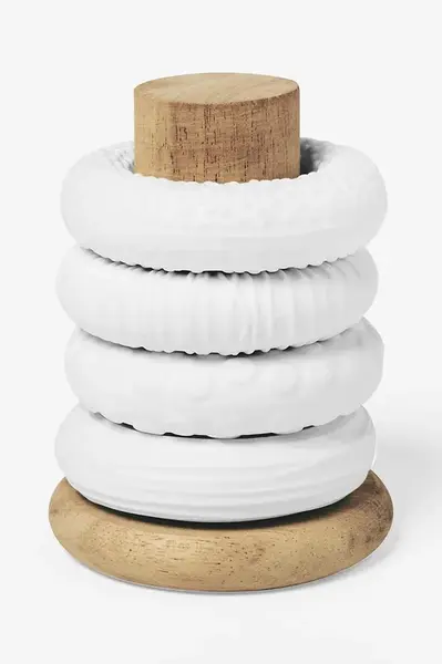 Krúžky na obrúsky so stojanom Raeder Cozy Time 8 x 6 cm