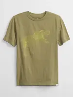 GAP Dětské tričko interact graphic t-shirt - Kluci