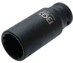 Nástrčné hlavice úderové, 12hranné, prodloužené, 1/2" , různé rozměry - BGS technic Velikost: 24 mm