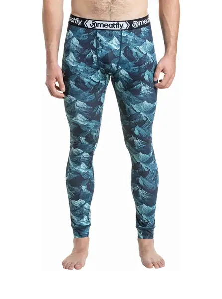 Meatfly pánské termo kalhoty Sloan Green Mountains | Zelená | Velikost XXL