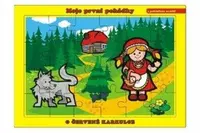 Puzzle deskové O Červené Karkulce / 24 dílků
