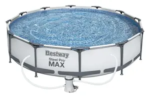 Bazén BESTWAY Steel Pro Max 3,66 x 0,76 m s kartušovou filtráciou - 56416