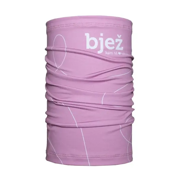 Bjež STORM WAY rose Nákrčník