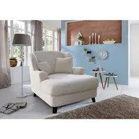 Sit & More XXL KŘESLO, textil, krémová