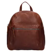 Dámsky kožený trendy batoh Mustang Anne - hnedá