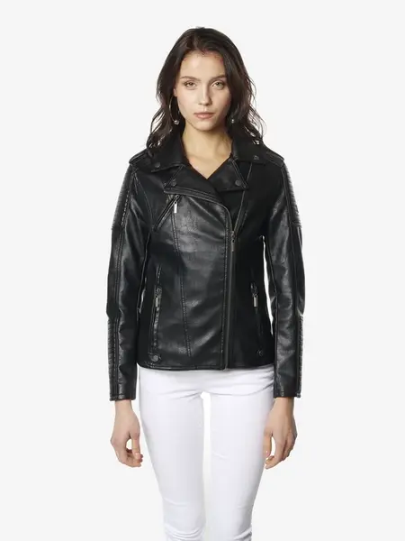 KOROSHI Prechodná bunda  čierna