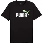 Puma ESSENTIALS 2 COLOR NO.1 LOGO TEE Pánské triko, černá, velikost