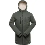 ALPINE PRO COLWEL Pánská zimní bunda, zelená, velikost 4XL