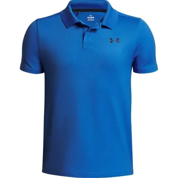 Under Armour PERFORMANCE POLO Chlapecké polotričko, modrá, velikost XL