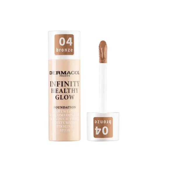 DERMACOL Infinity lehký rozjasňující make-up č.04 BRONZE 20 g