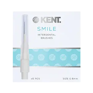 GB KENT & SONS PLC Mezizubní kartáčky SMILE 0,6 mm 6 ks