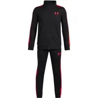 Under Armour KNIT TRACK SUIT Chlapecká sportovní souprava, černá, velikost M