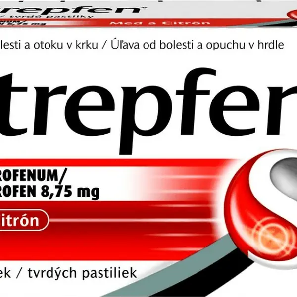 STREPFEN 8.75 mg, Med a citron 24 pastilek